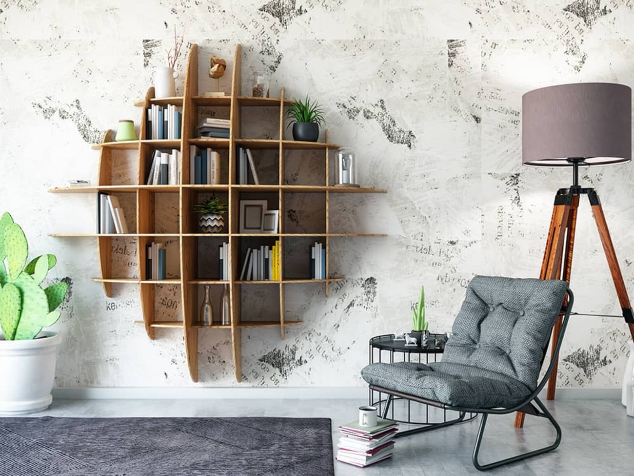 Moderne Wandgestaltung bei Wohnkultur GbR in Ostfildern